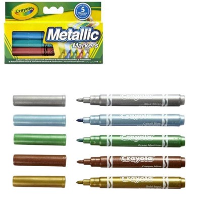 Set de 5 feutres métalliques crayola  Crayola    500822